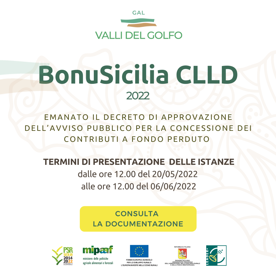 BonuSicilia CLLD 2022